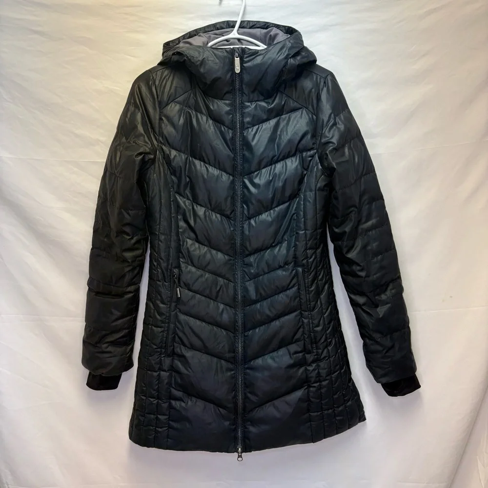 Lolë Down Winter Parka Puffer Jacket Black Women’s XS - Picture 2 of 16